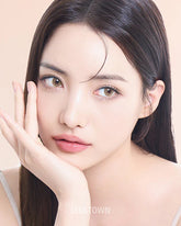 Lenstown 梨芝瞳 Romantea Gangnam Brown 月拋(2片)